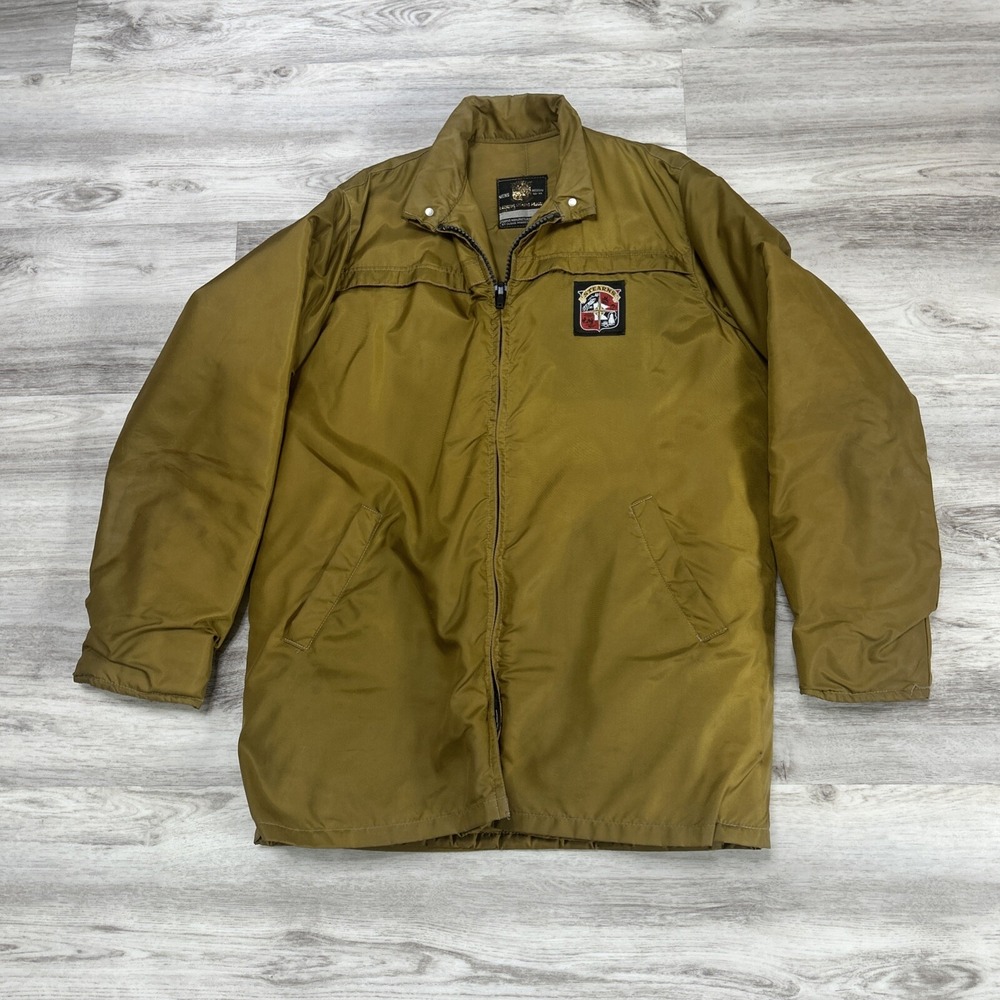 Vintage USCG Stearns Type III PFD Flotation Jacket‎ Medium Chest Sz 40-42 Gold